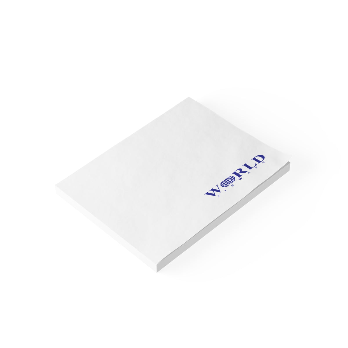 World Airways Sticky Post-it Note Pad