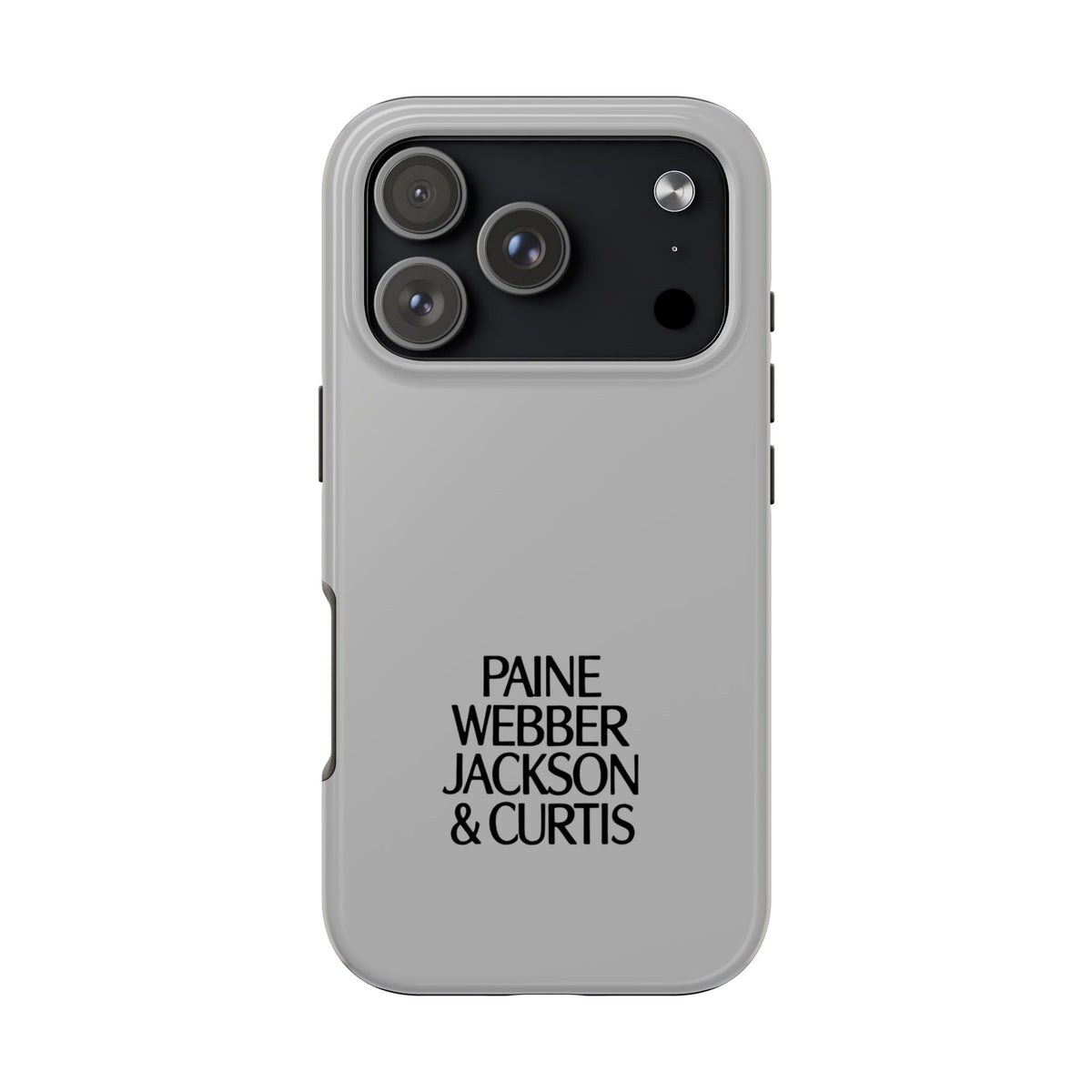 Paine Webber Jackson & Curtis Tough Phone Case