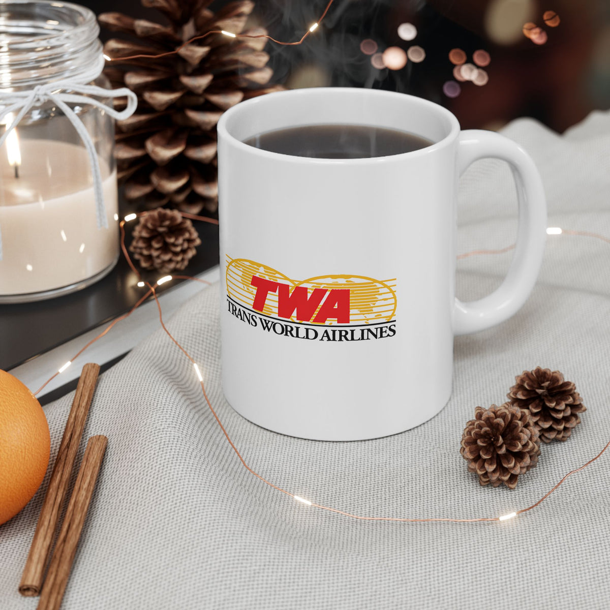 Trans World Airlines (TWA) Ceramic Coffee Mug
