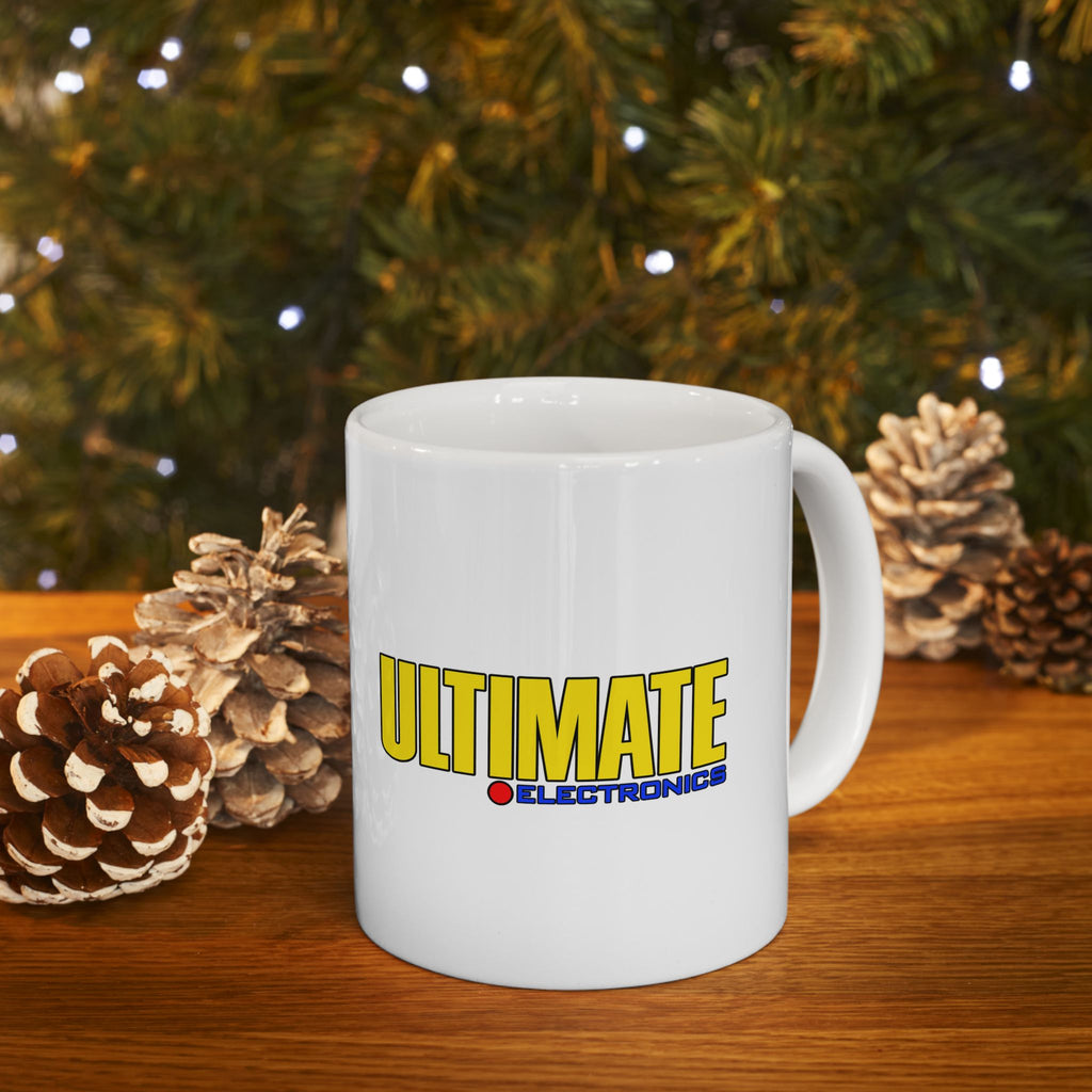 Ultimate Electronics Ceramic Coffee Mug