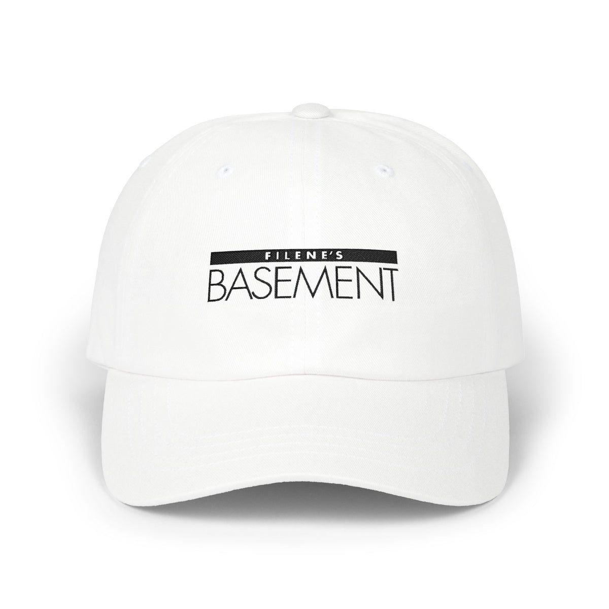 Filene's Basement Embroidered Dad Cap Hat