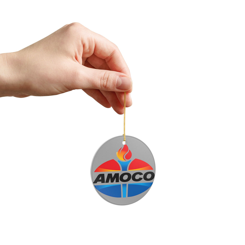 Amoco Ceramic Ornament