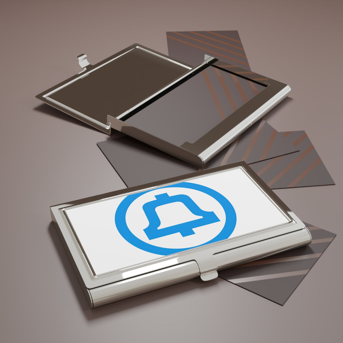 Bell System Metal Business Card Holder
