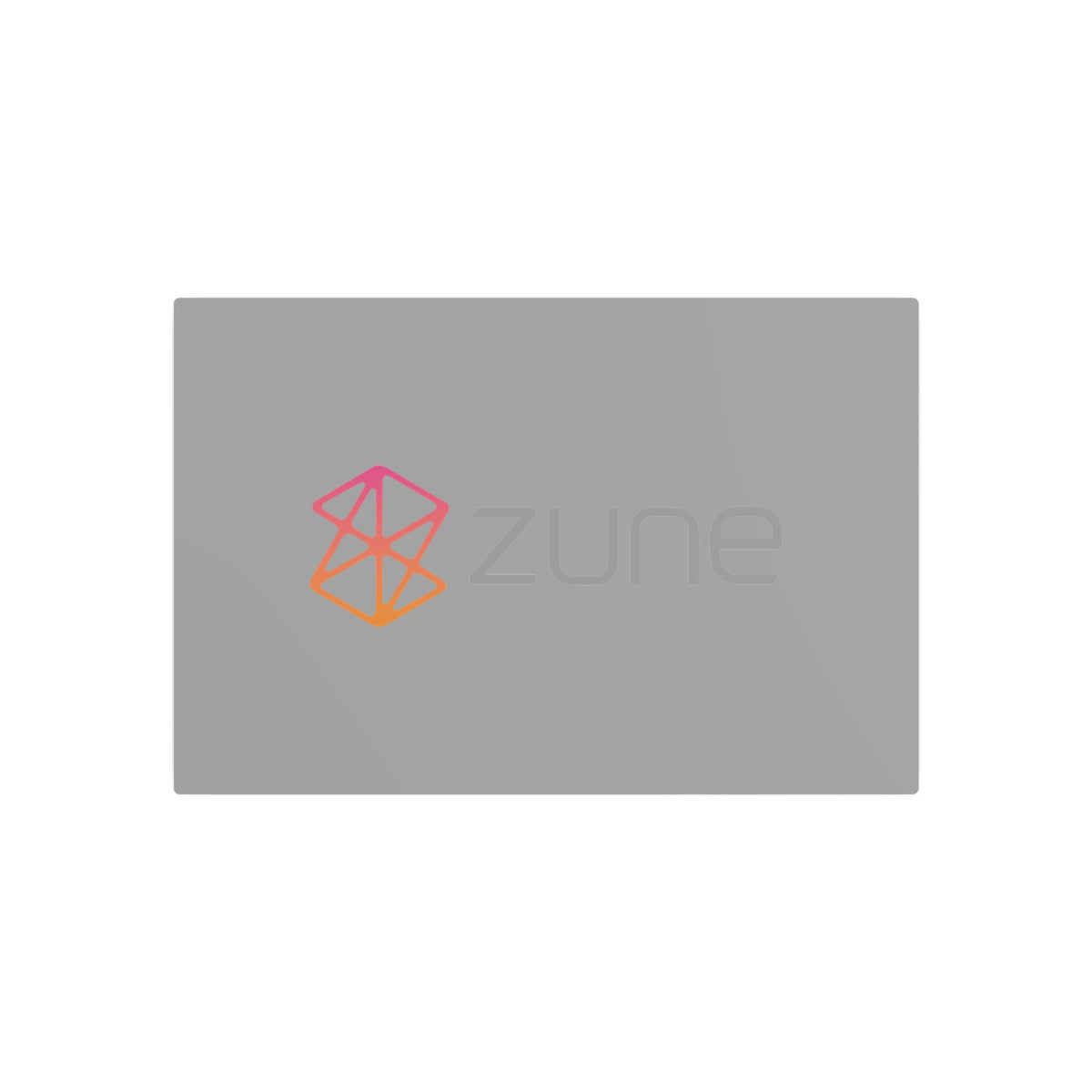 Zune Metal Sign