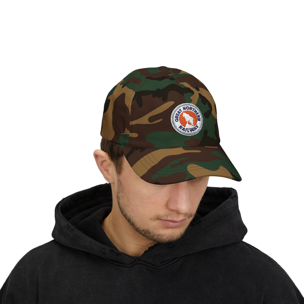 Great Northern Railway Embroidered Dad Cap Hat