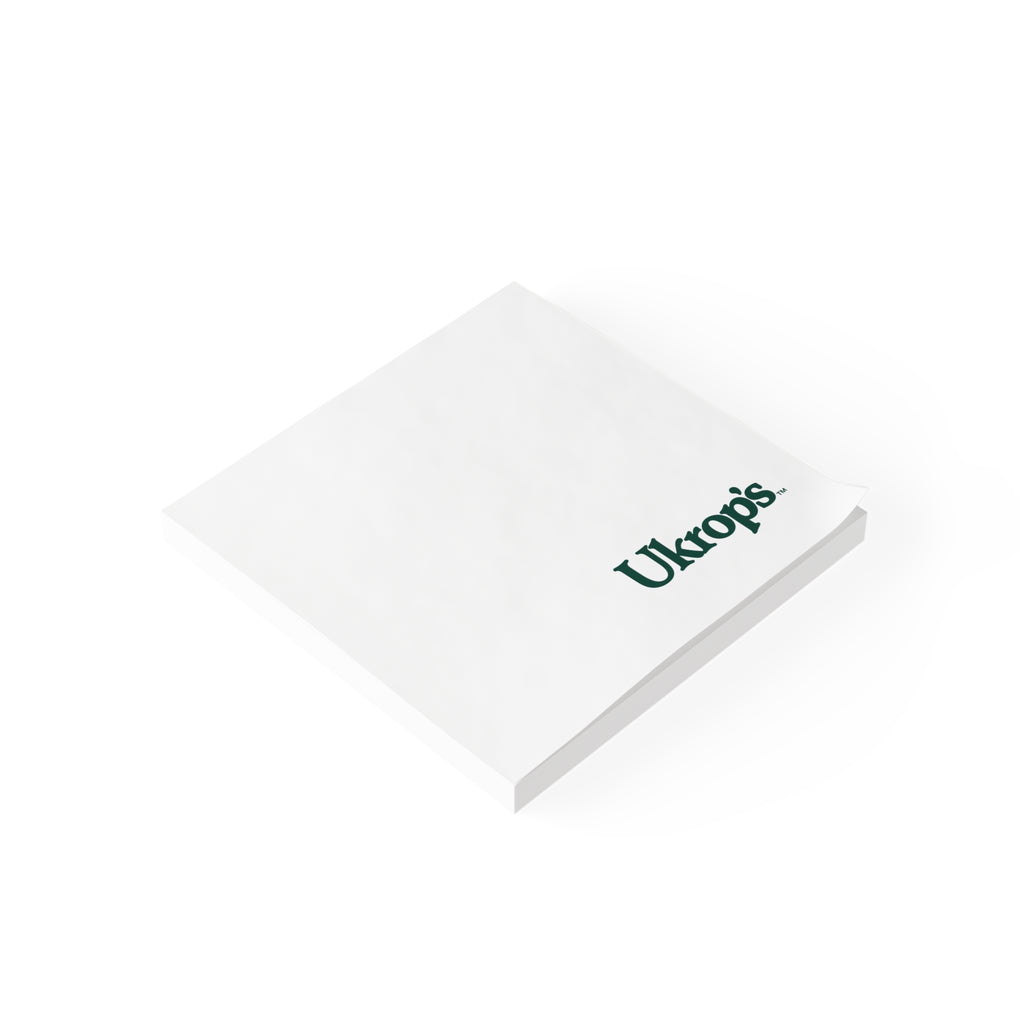 Ukrop's Super Markets Sticky Post-it Note Pad
