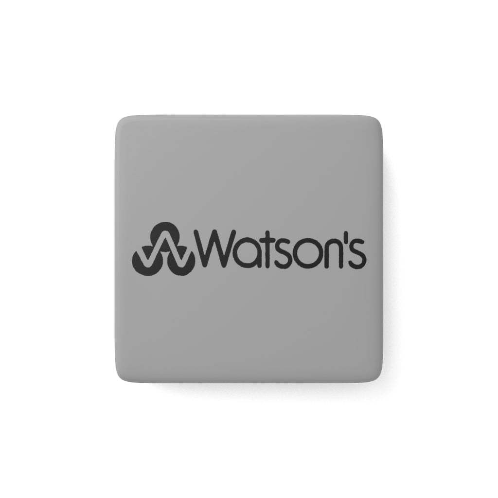Watson's Square Porcelain Fridge Magnet