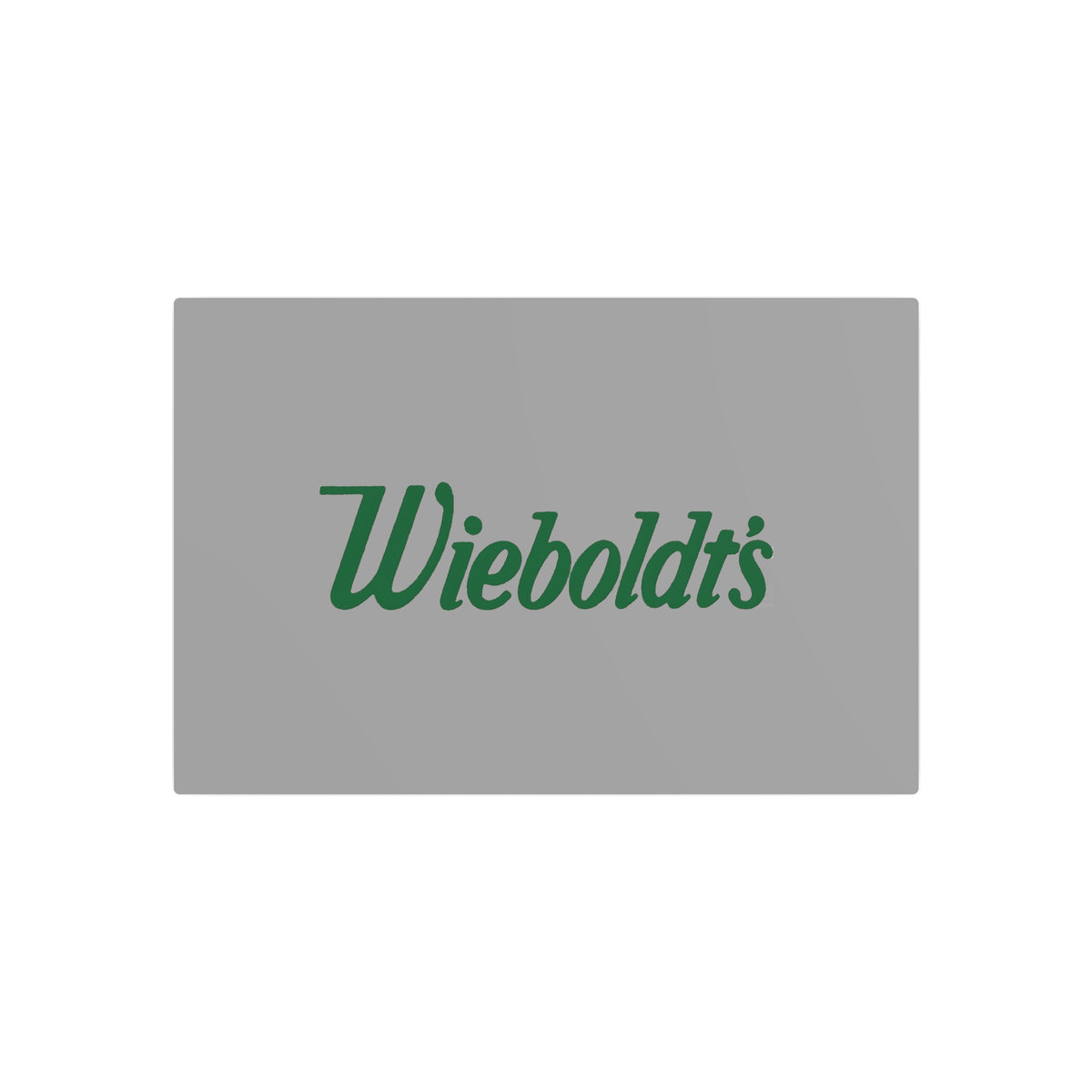 Wieboldt's Metal Sign
