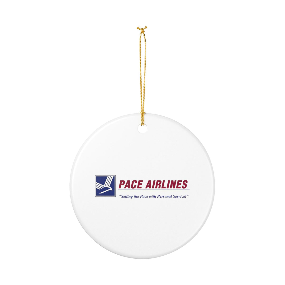 Pace Airlines Ceramic Ornament
