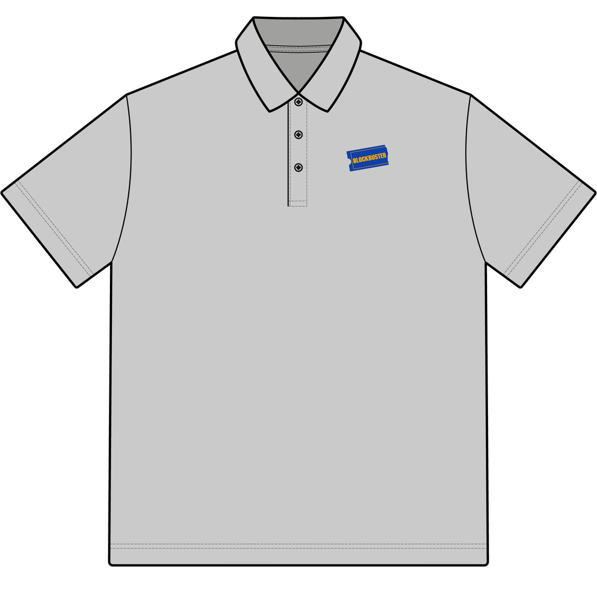 Blockbuster Video Cotton Polo Shirt