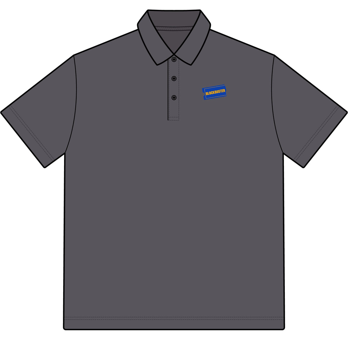 Blockbuster Video Cotton Polo Shirt