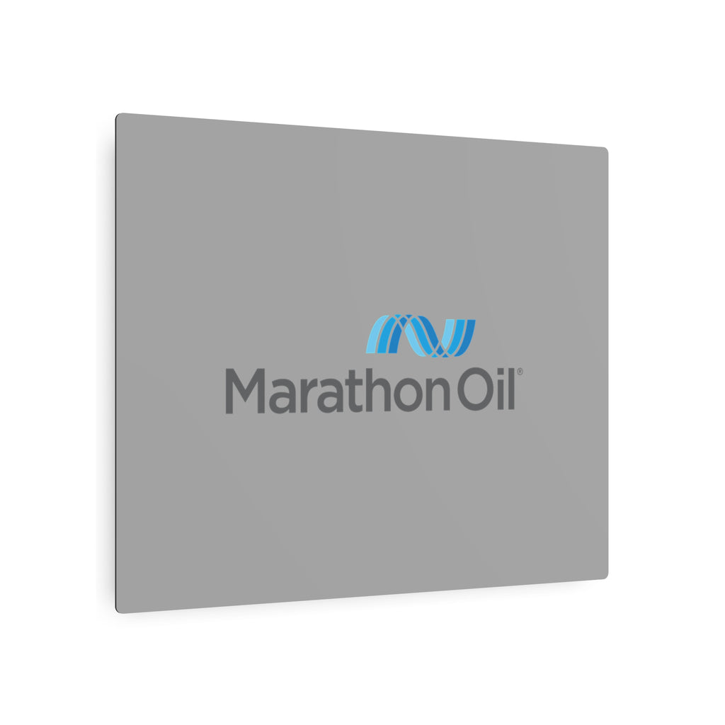 Marathon Oil Metal Sign