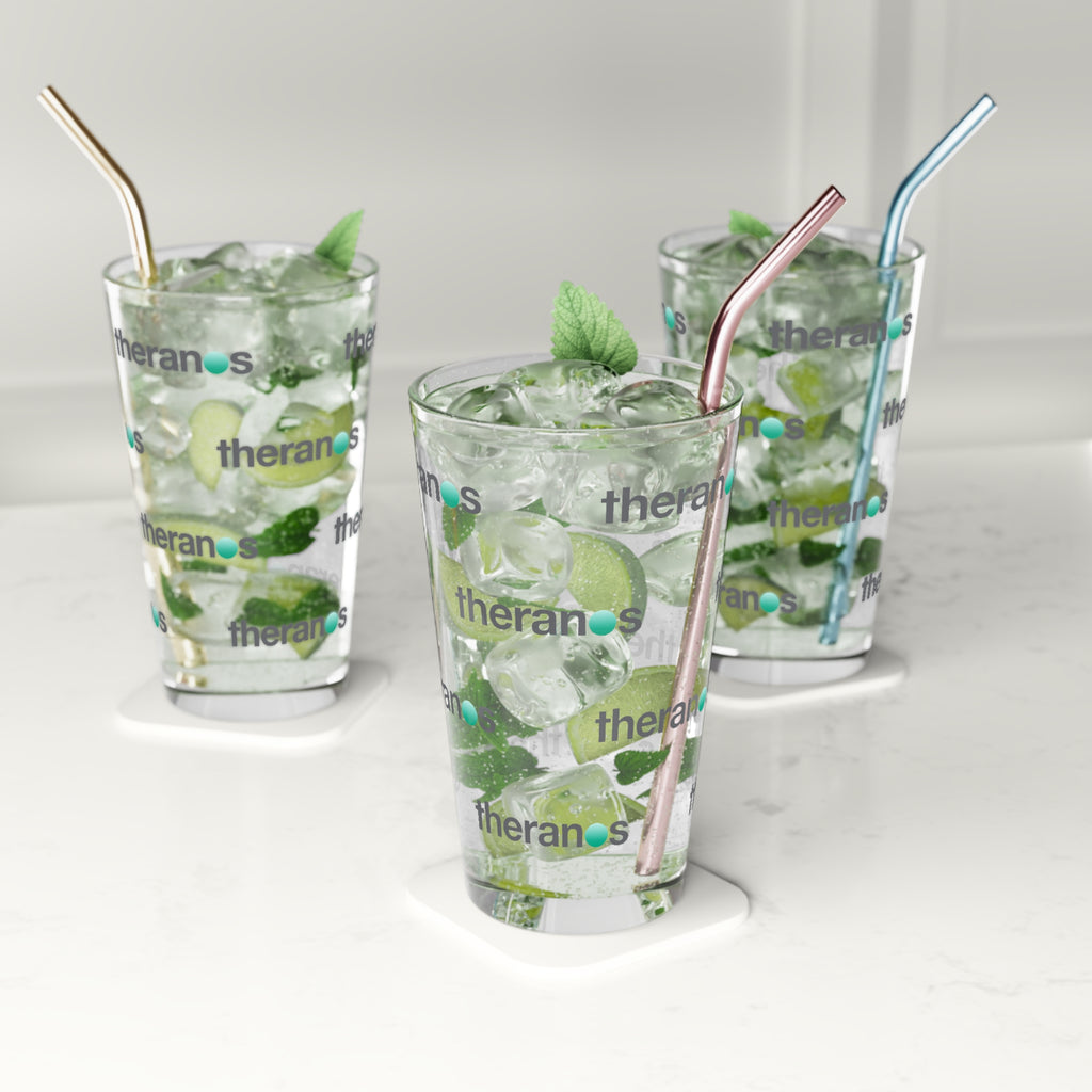 Theranos Inc. 16oz Pint Glass