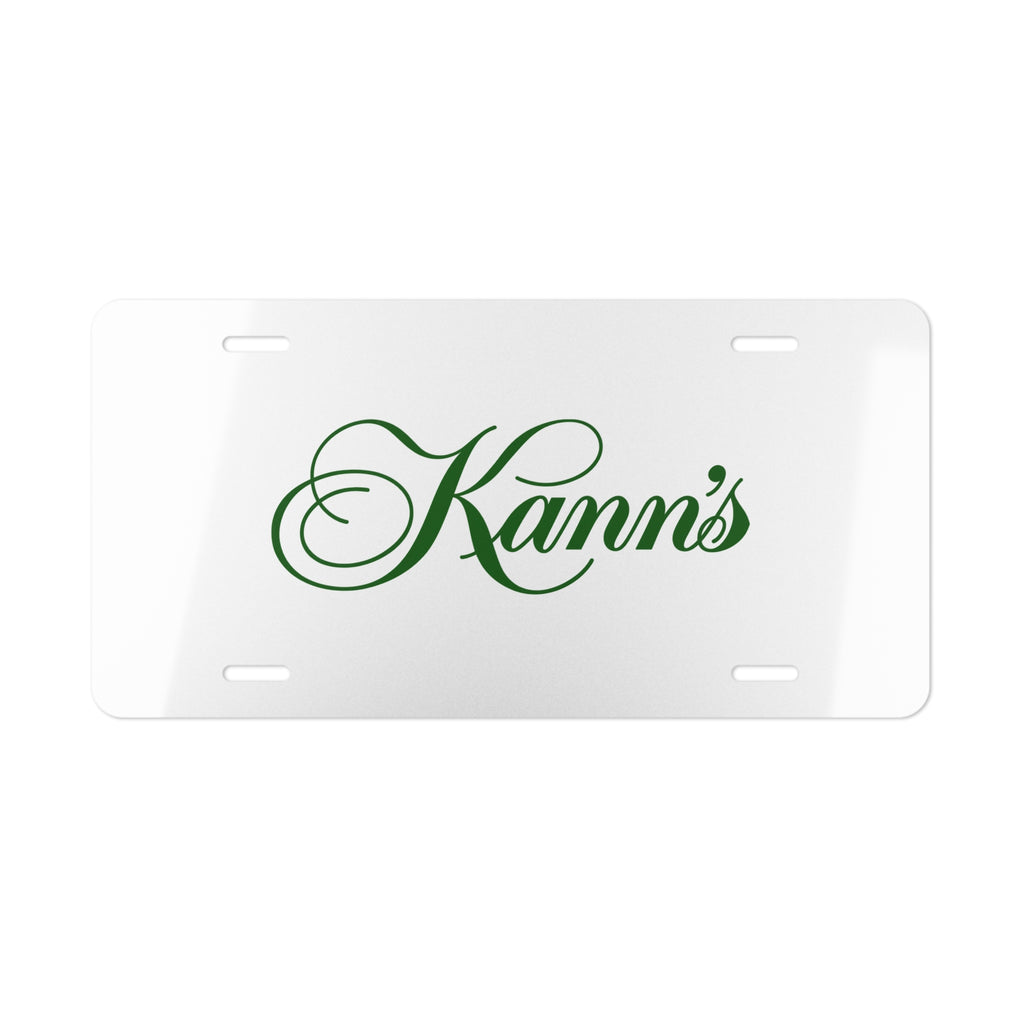 Kamm's Corners Vanity License Plate