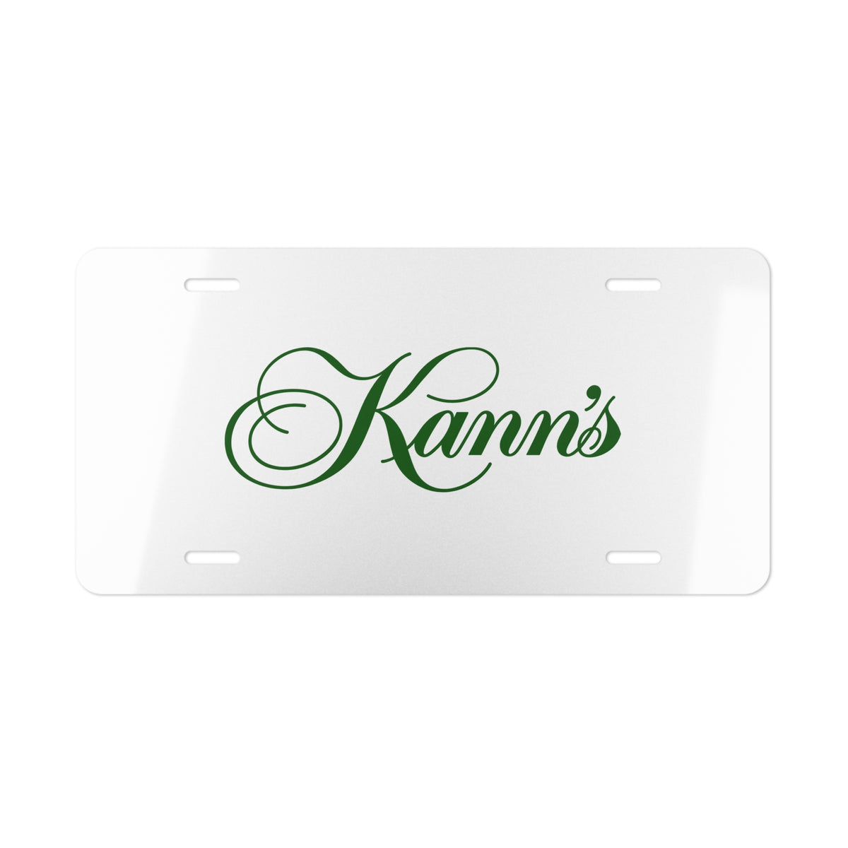 Kamm's Corners Vanity License Plate