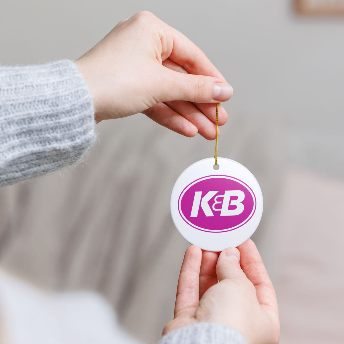 K&B (Katz & Besthoff) Ceramic Ornament