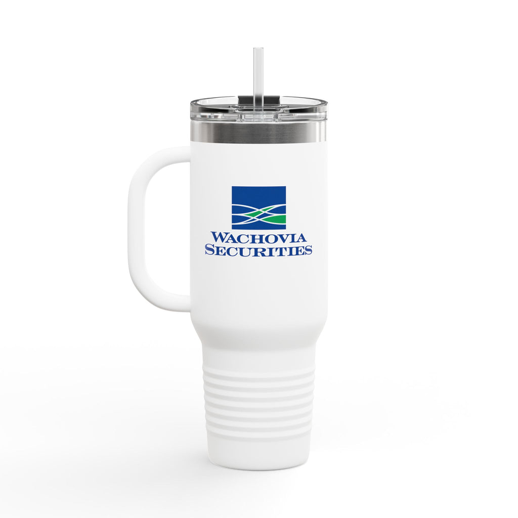 Wachovia Securities 40oz Insulated Travel Mug Stainless Tumbler