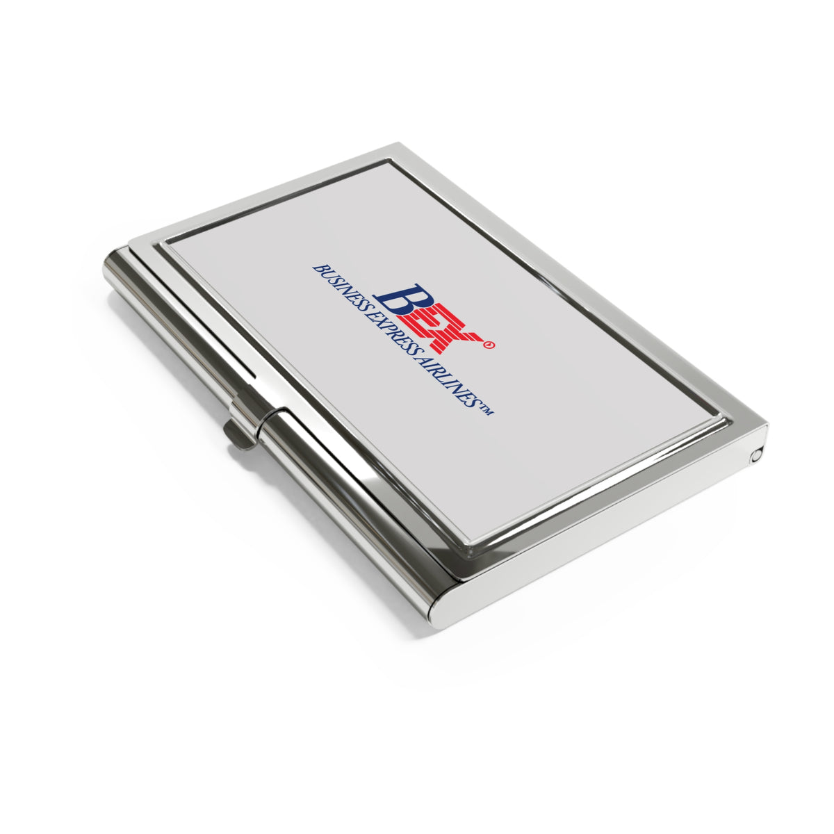 Business Express Airlines Metal Business Card Holder