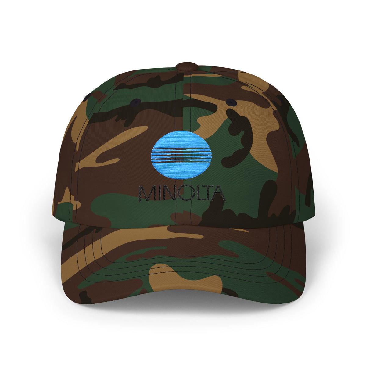 Minolta Embroidered Dad Cap Hat