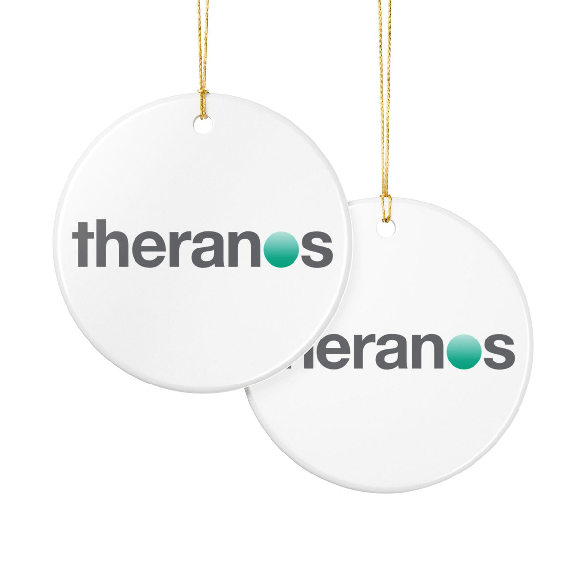 Theranos Ceramic Ornament