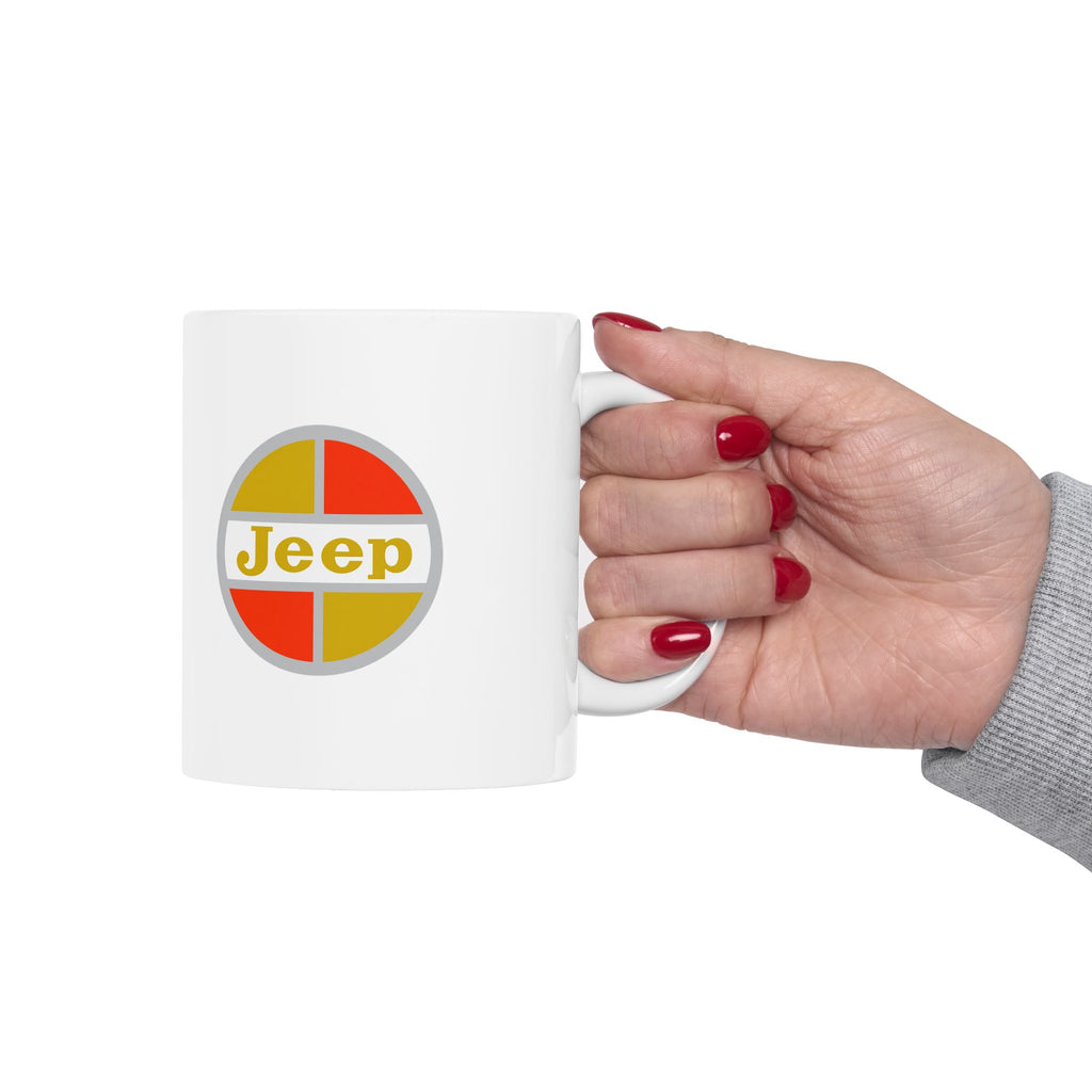 Kaiser Jeep Ceramic Coffee Mug