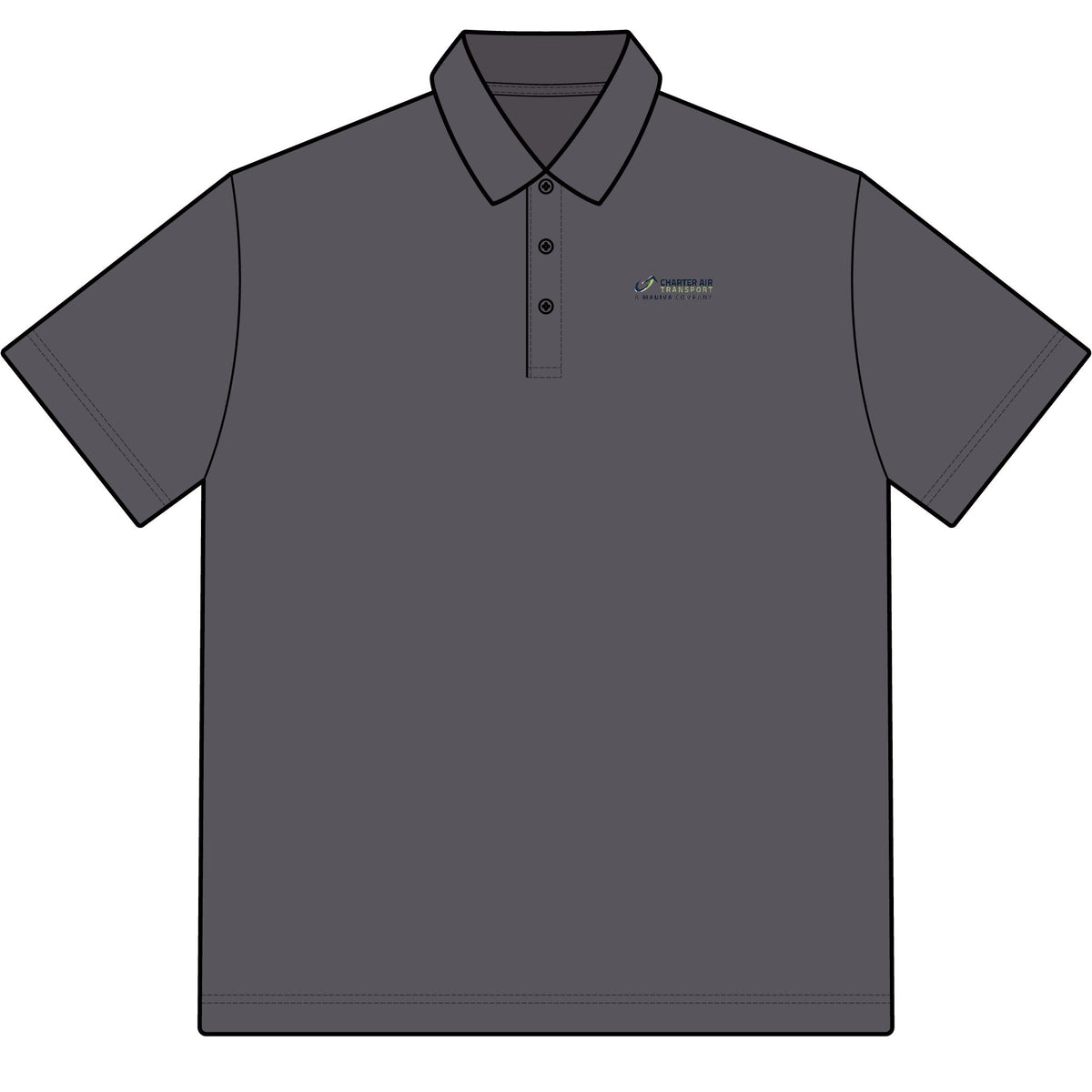 Charter Air Transport Cotton Polo Shirt