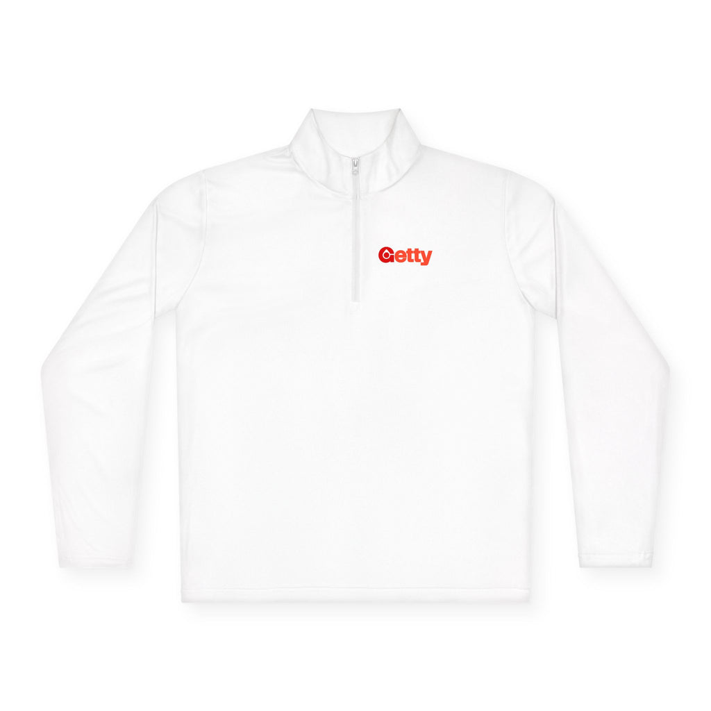 Getty Oil Unisex Quarter Zip Pullover
