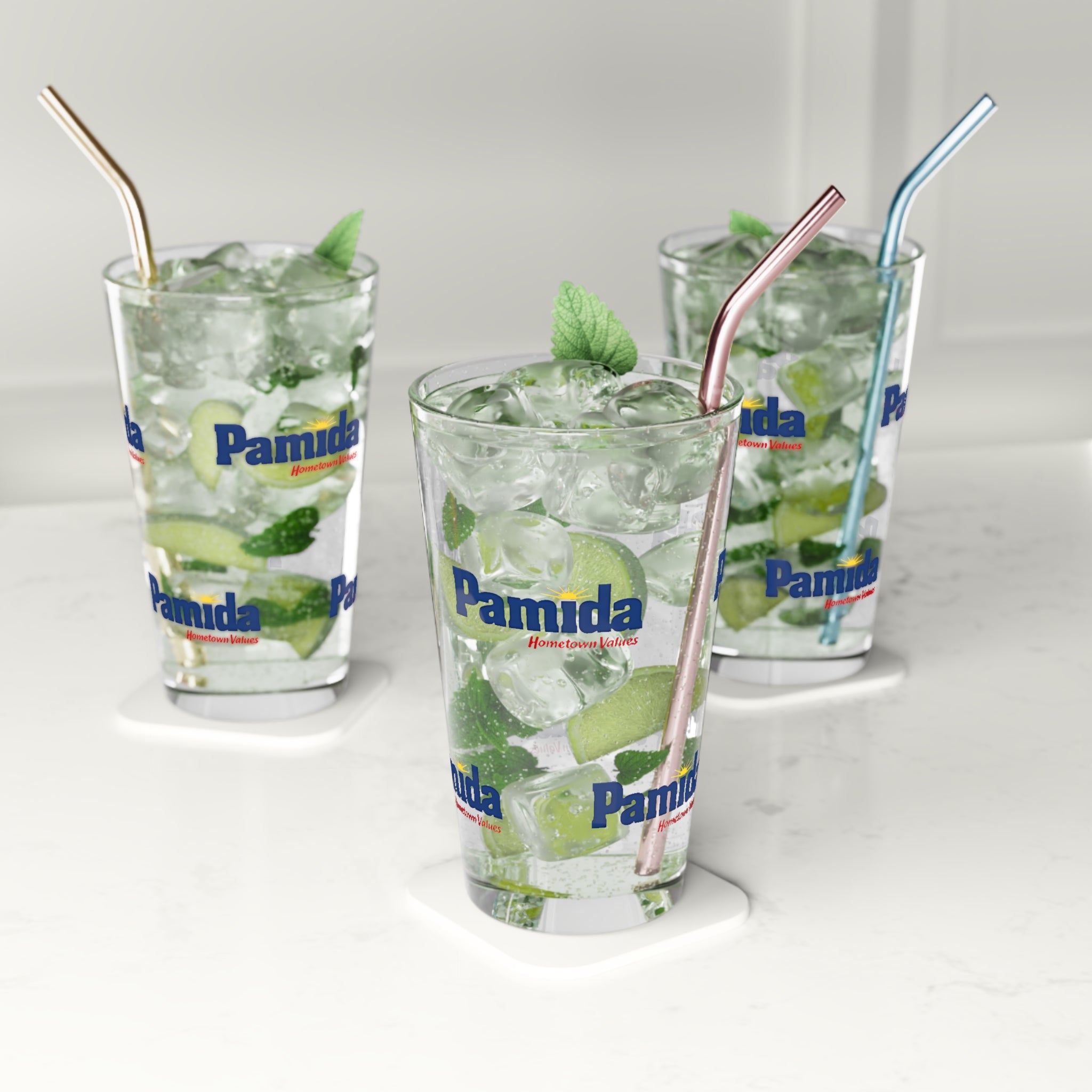 Pamida 16oz Pint Glass