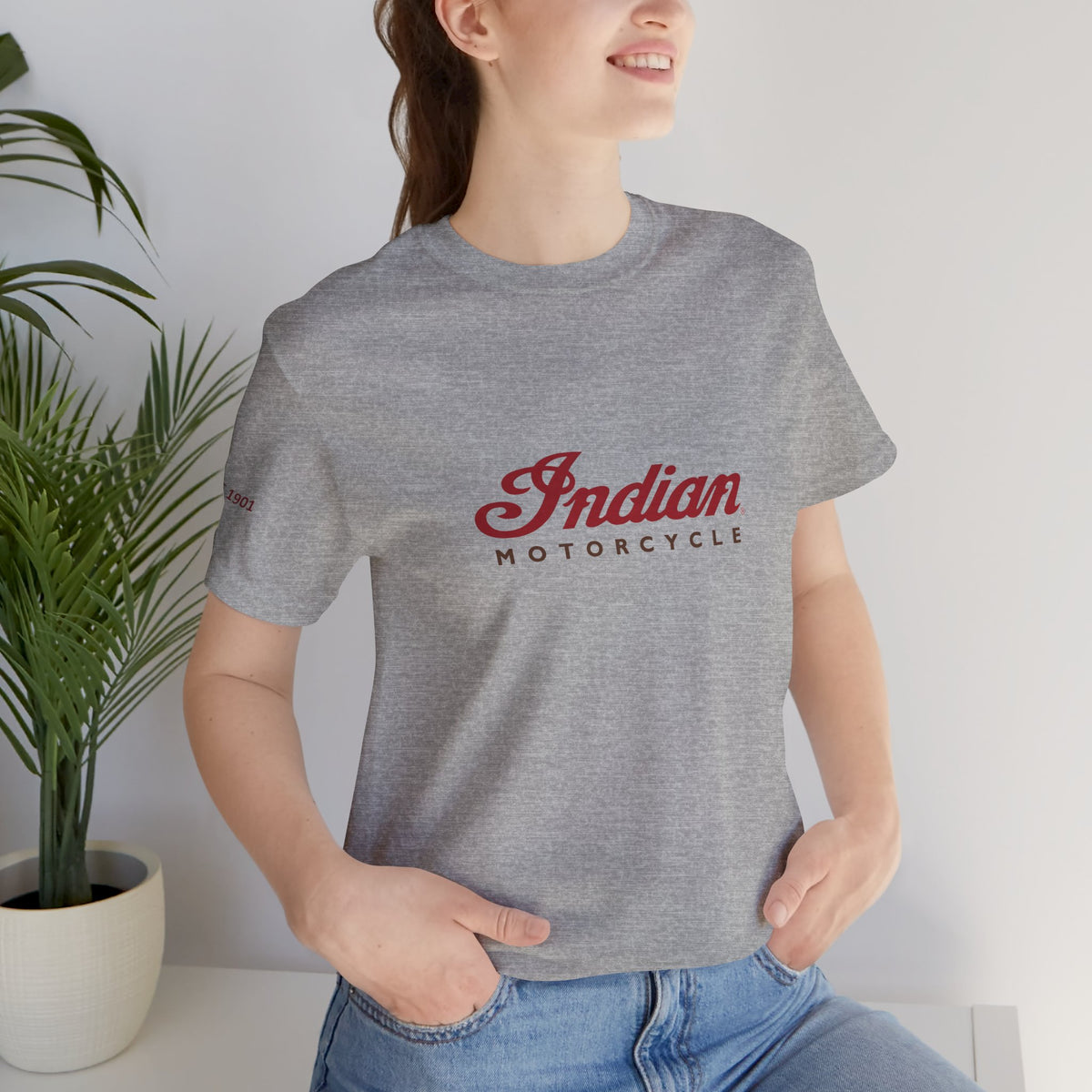 Indian Motorcycle T-Shirt - Since 1901 (sleeve)