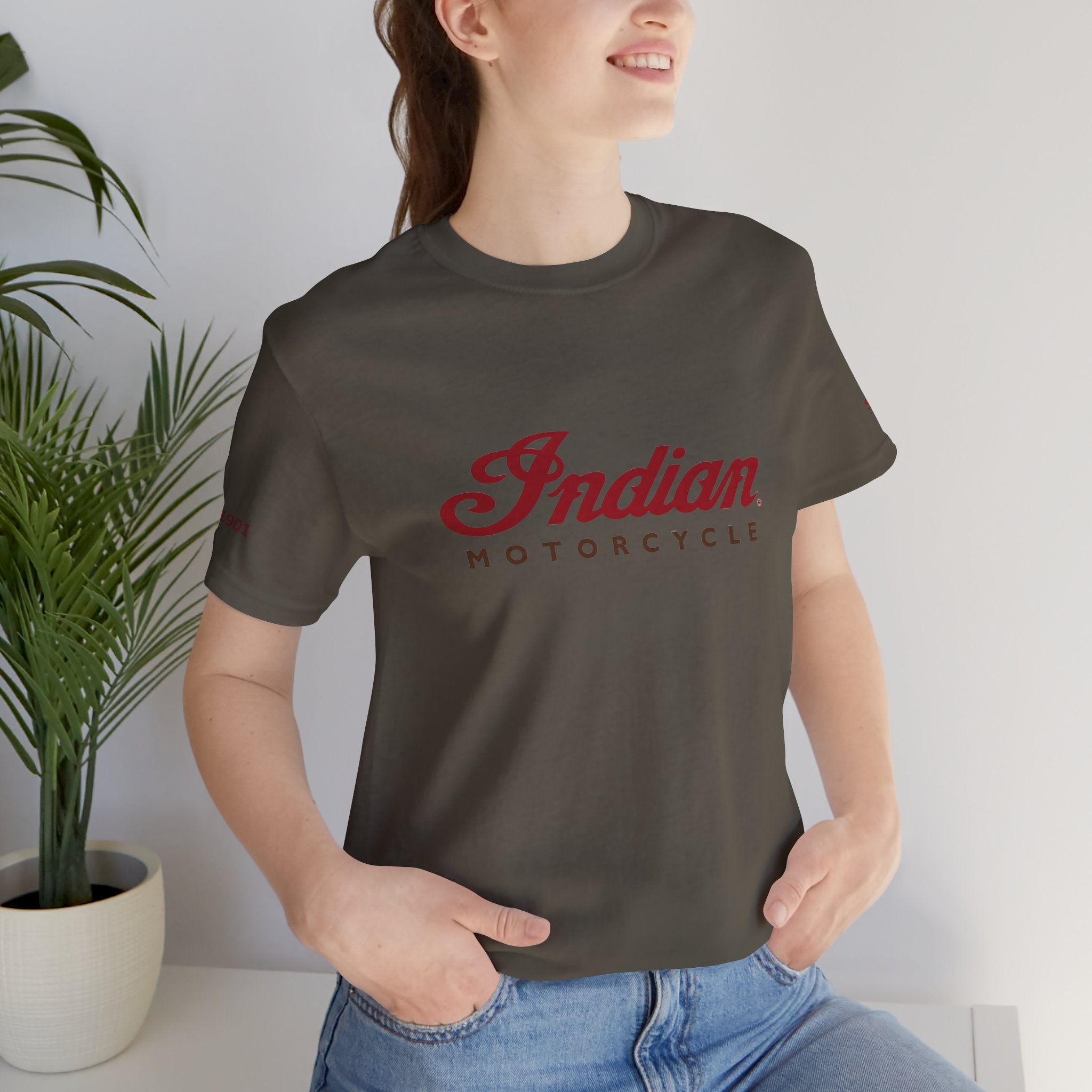 Indian Motorcycle T-Shirt - Since 1901 (sleeve)