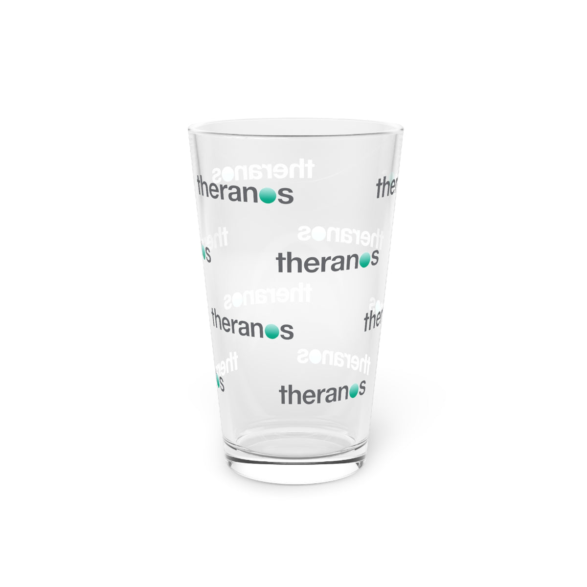 Theranos 16oz Pint Glass