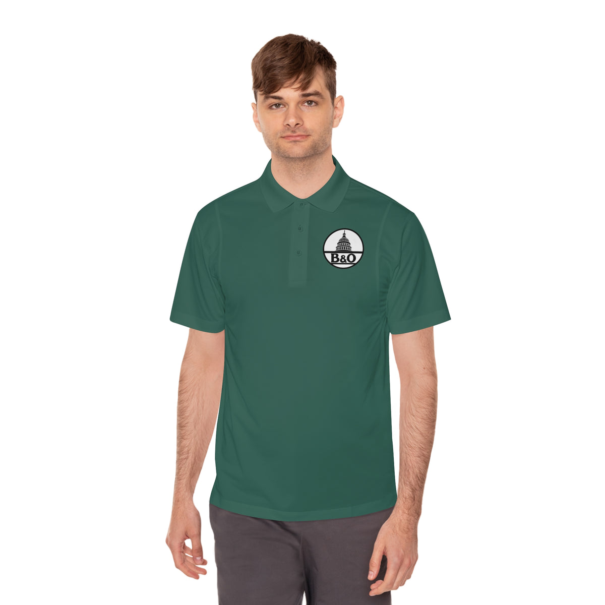Baltimore and Ohio Railroad Men's Sport Polo Shirt