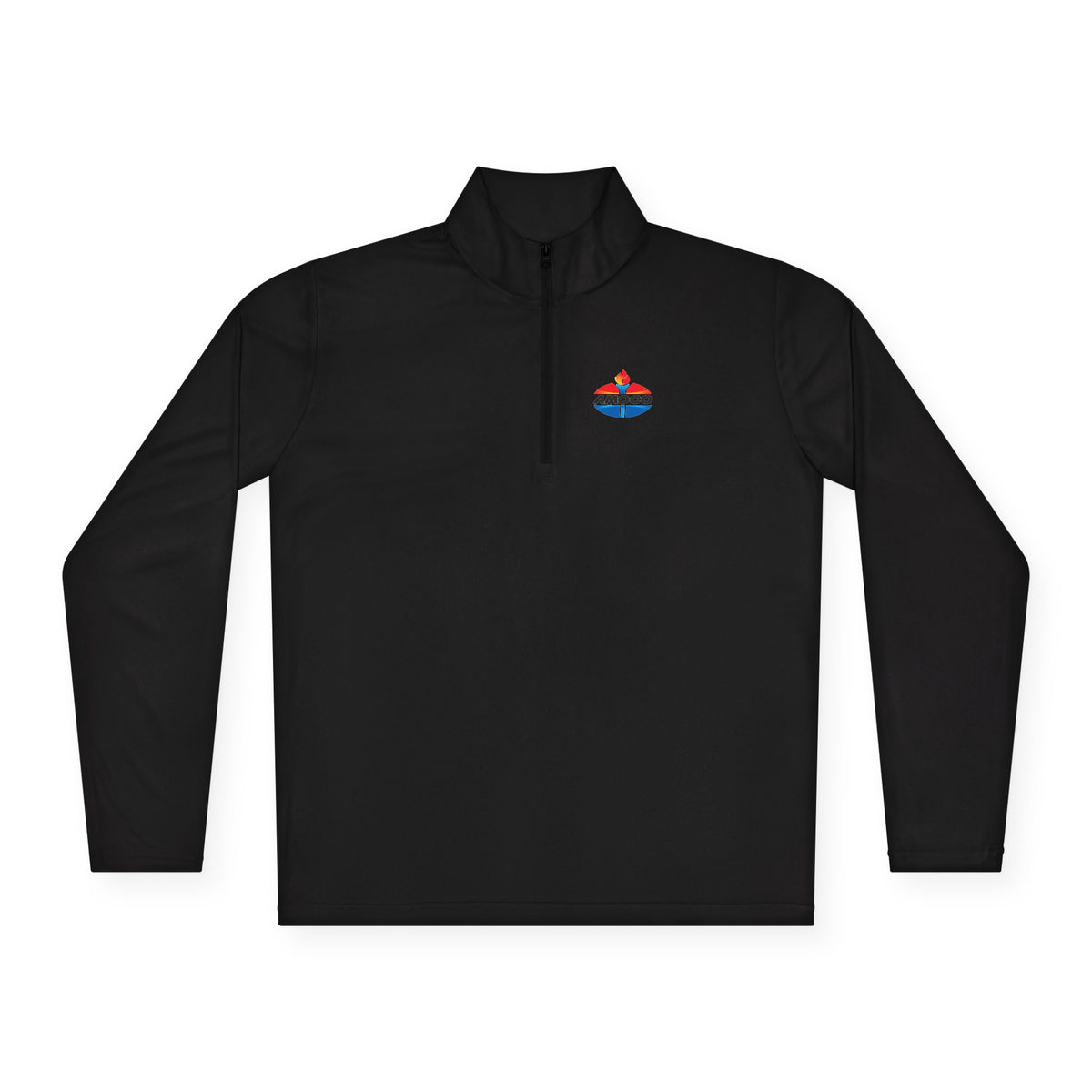 Amoco Unisex Quarter Zip Pullover