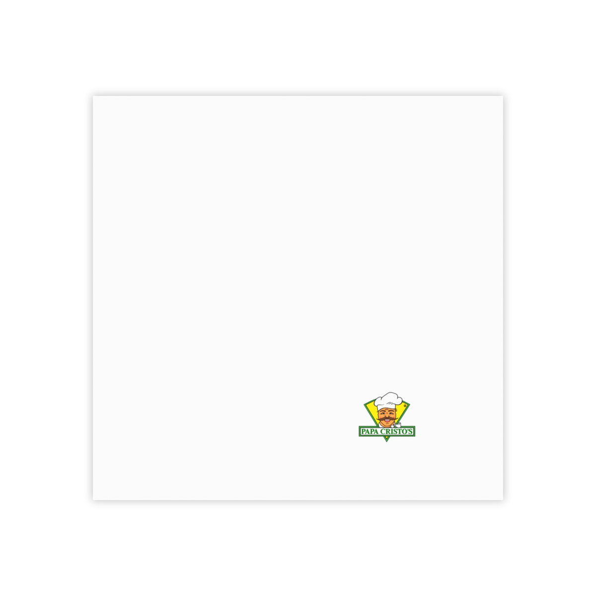 Papa Cristo's Sticky Post-it Note Pad