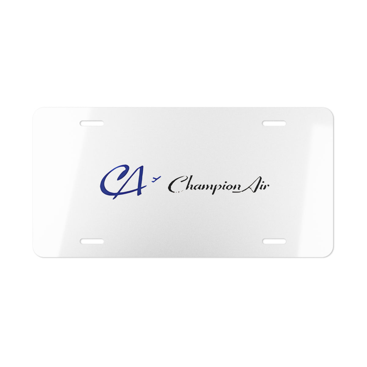 Champion Air Vanity License Plate