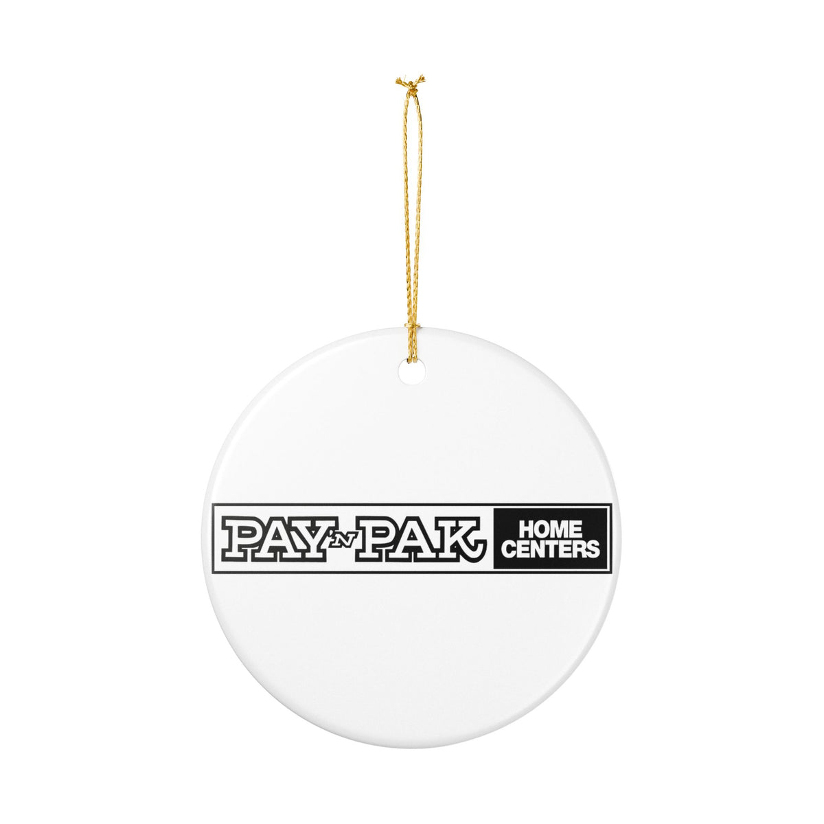 Pay 'n Pak Ceramic Ornament