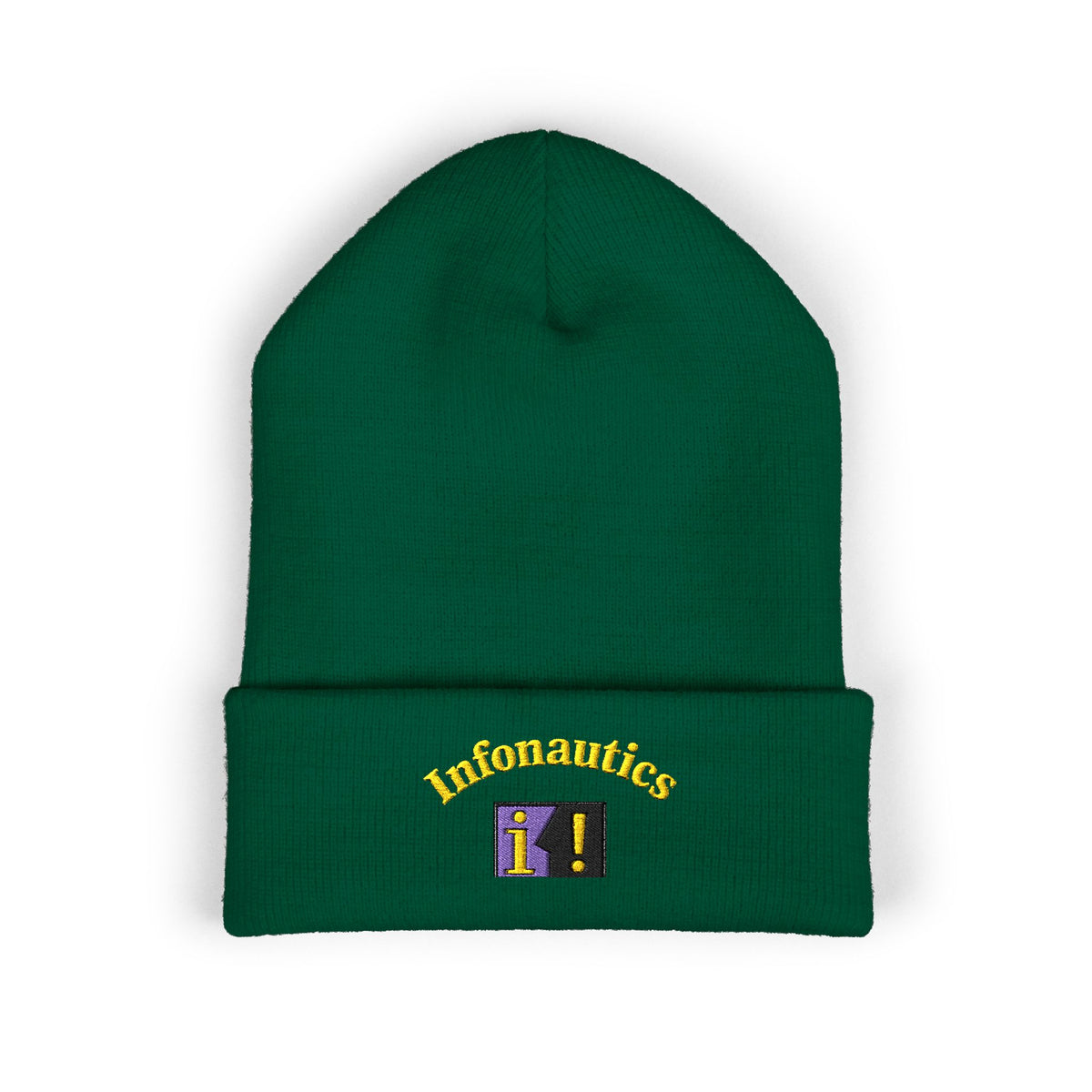 Infonautics Cuffed Beanie