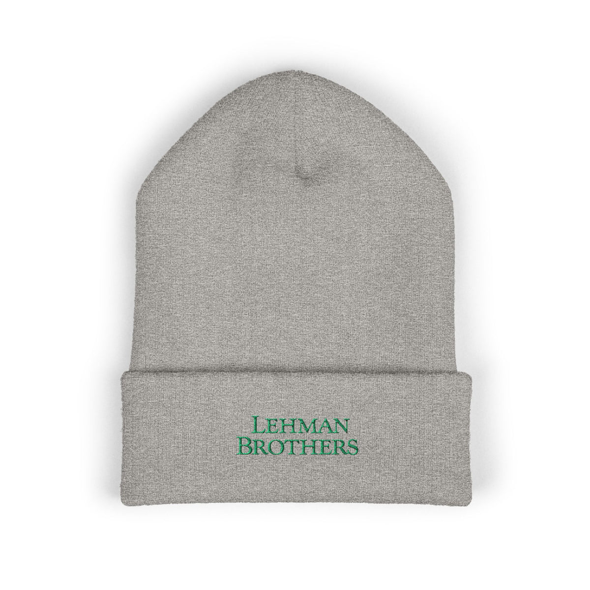 Lehman Brothers Cuffed Beanie