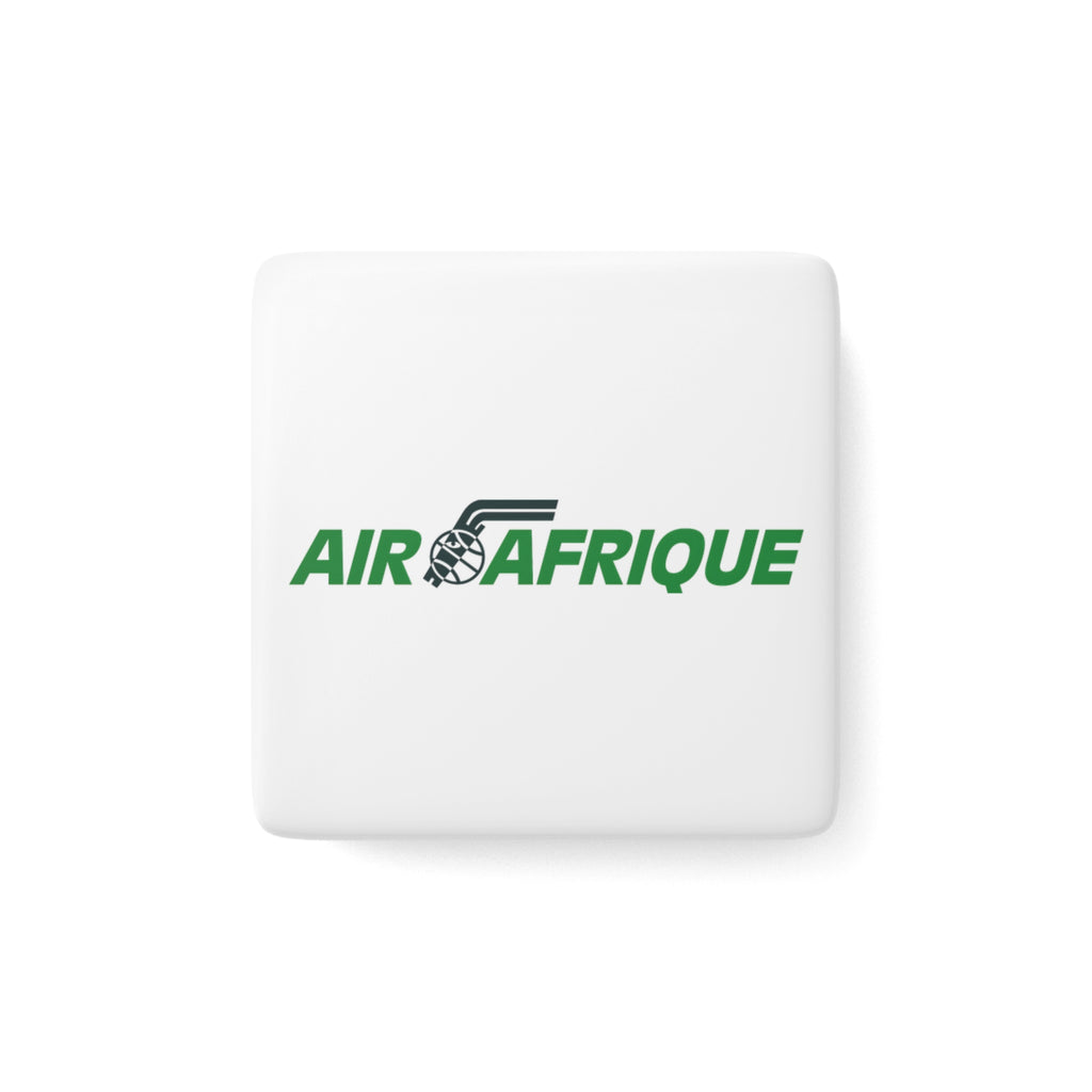 Air Afrique Square Porcelain Fridge Magnet