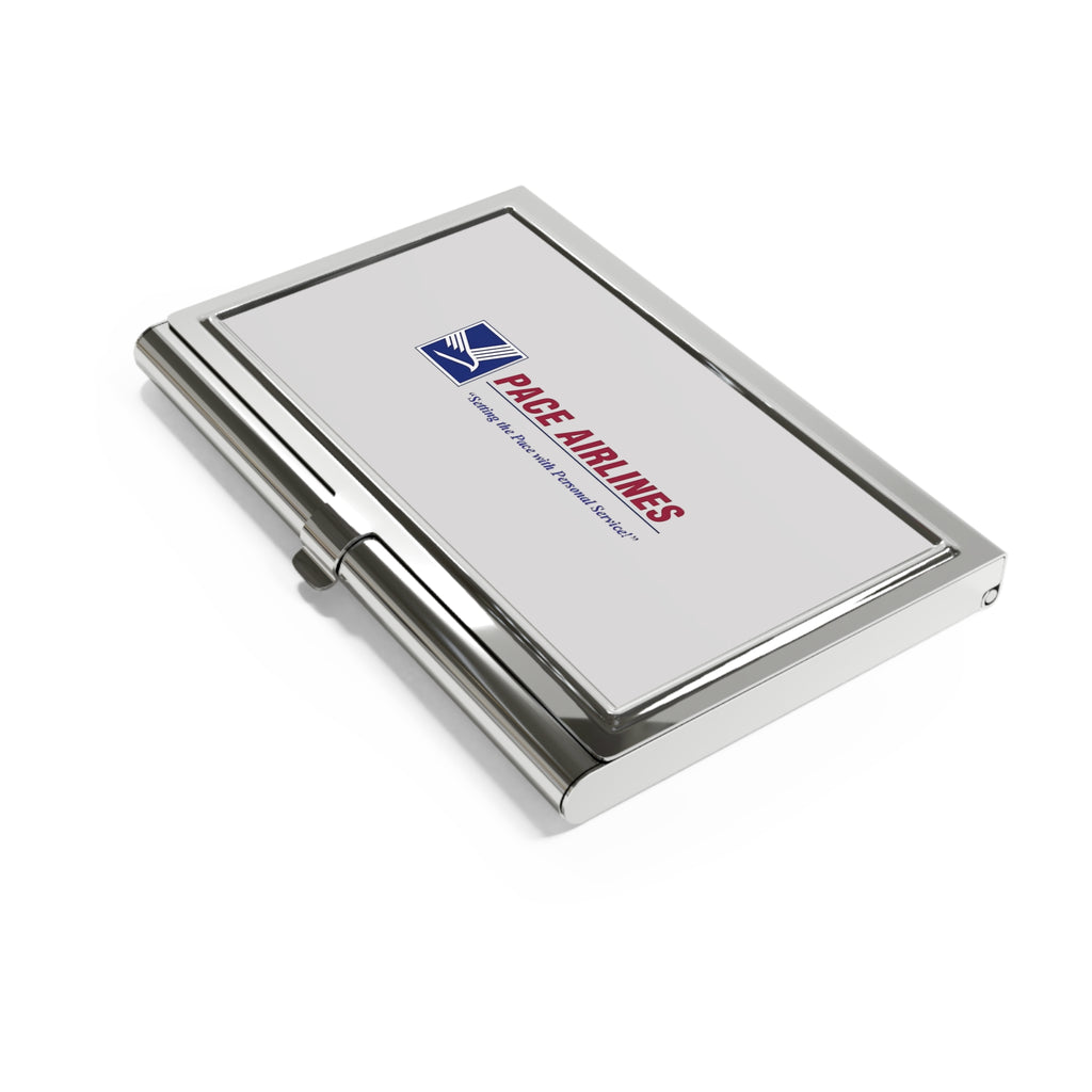 Pace Airlines Metal Business Card Holder