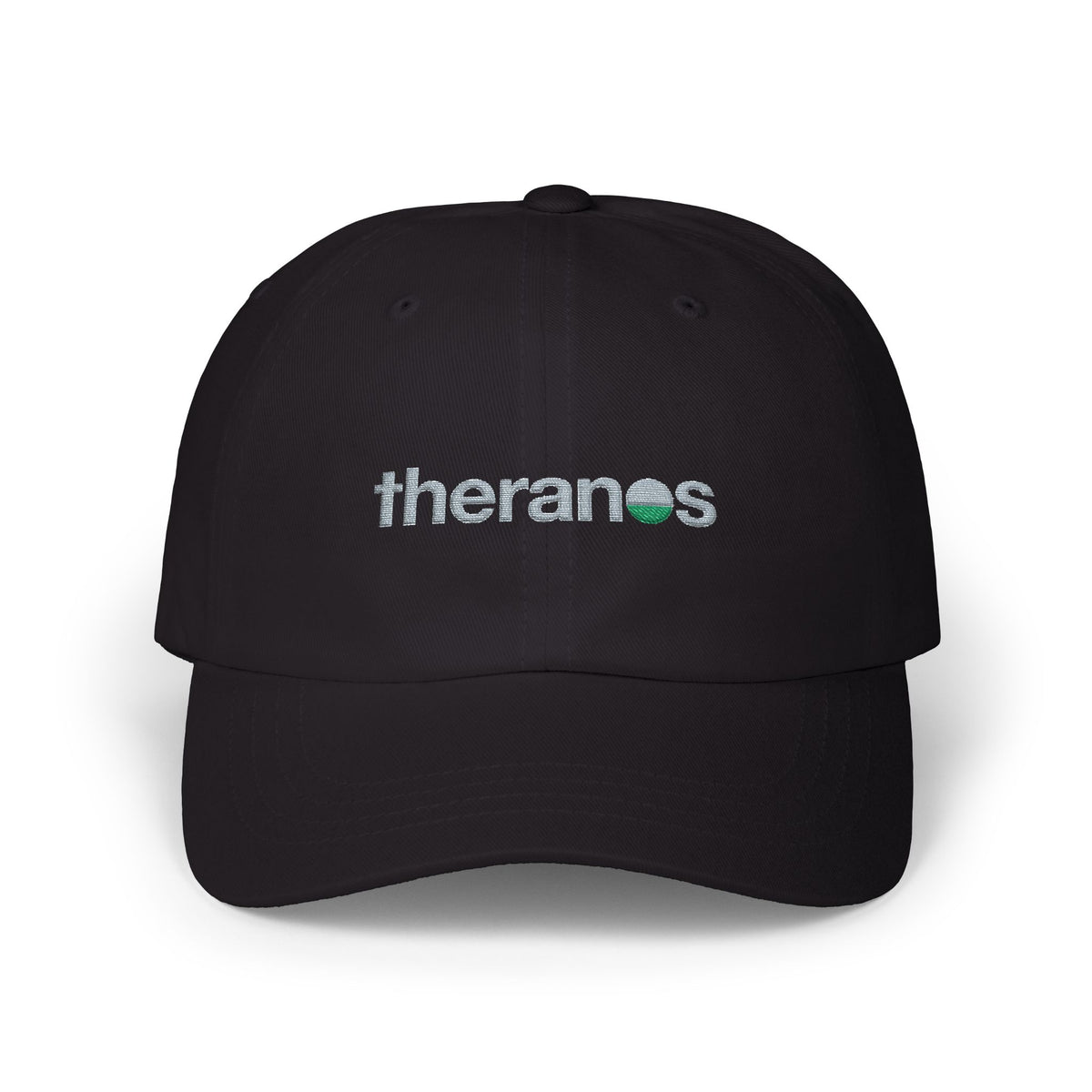 Theranos Embroidered Dad Cap Hat