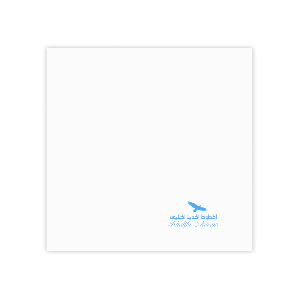 Khalifa Airways Sticky Post-it Note Pad