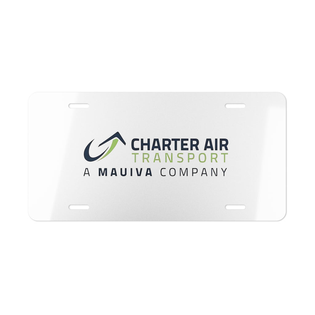 Charter Air Transport Vanity License Plate