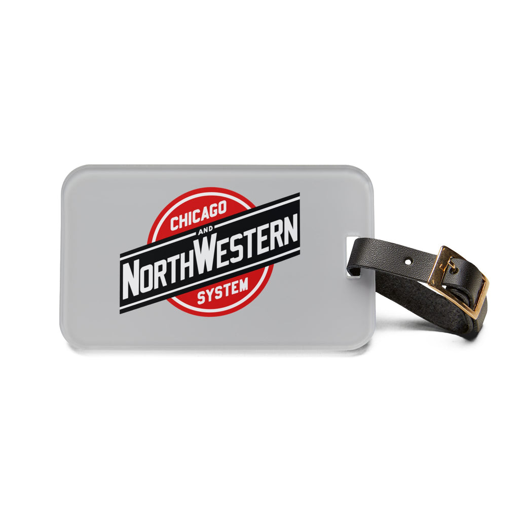 Chicago and North Western Railway Luggage Tag