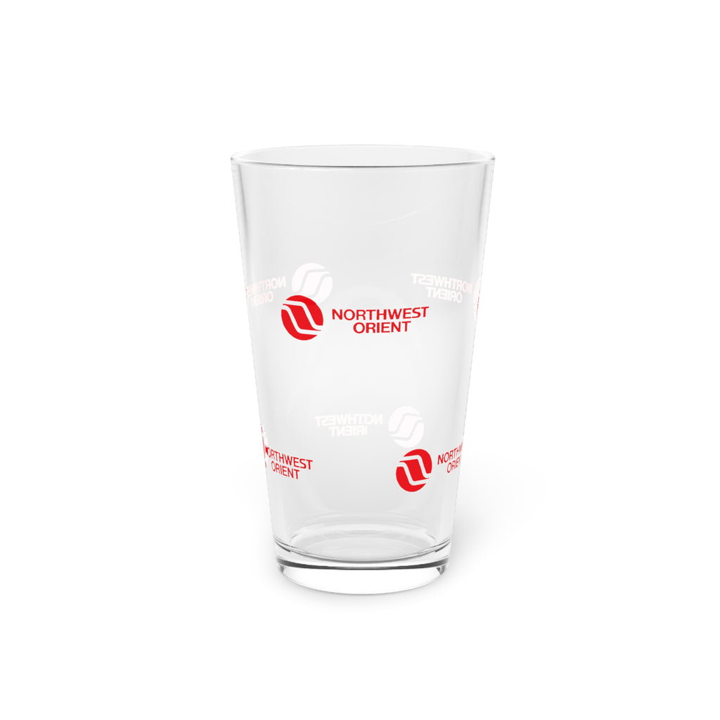 Northwest Orient Airlines 16oz Pint Glass