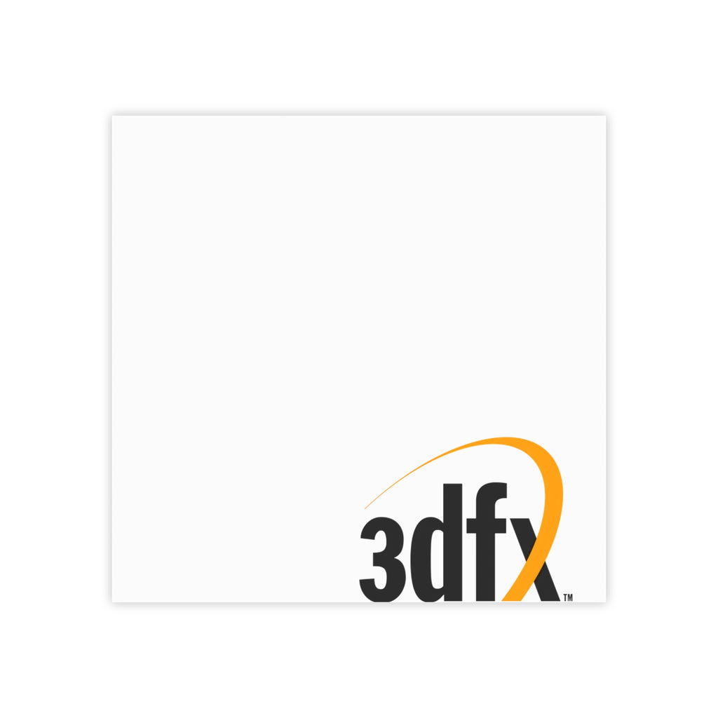 3dfx Interactive Sticky Post-it Note Pad