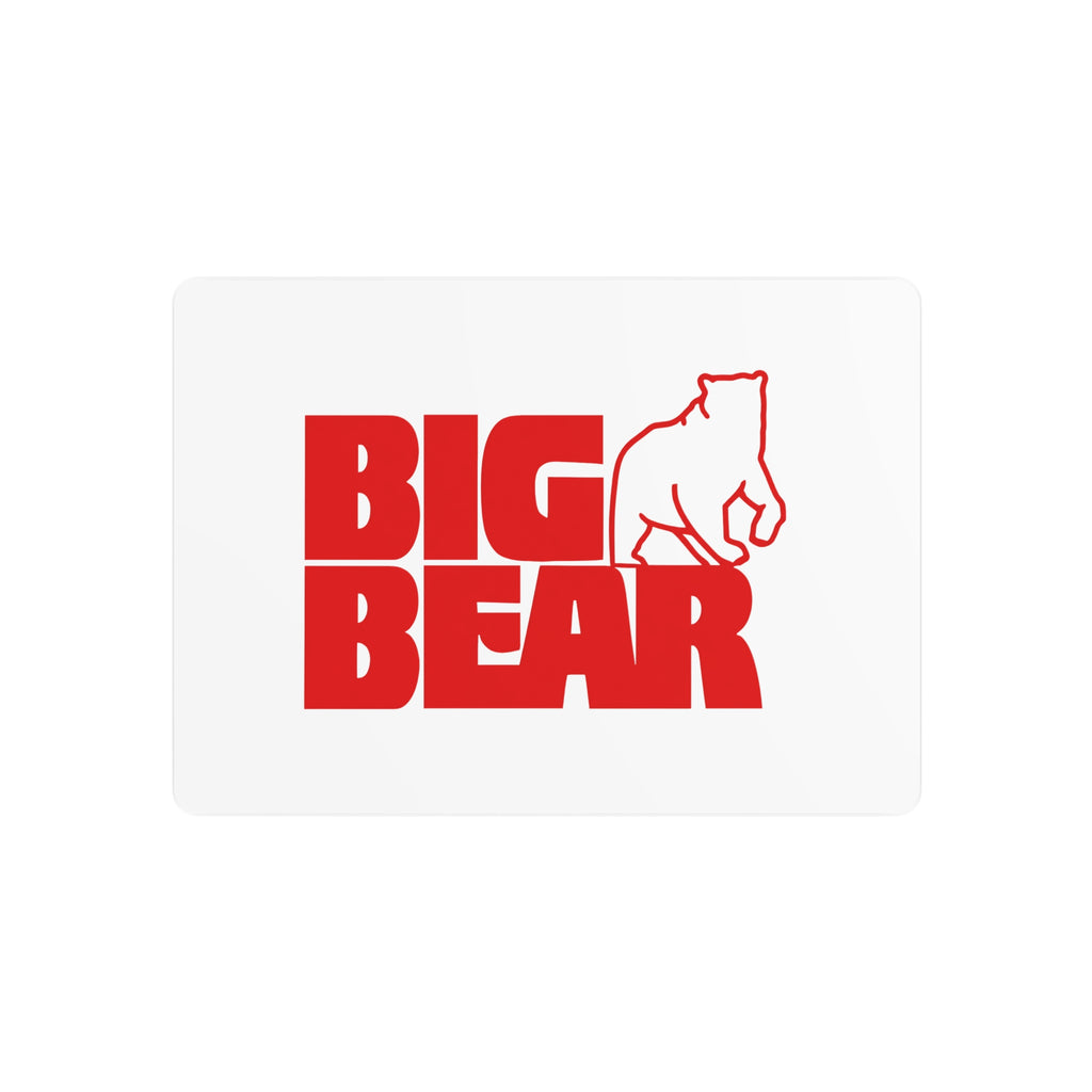 Big Bear Stores Metal Sign