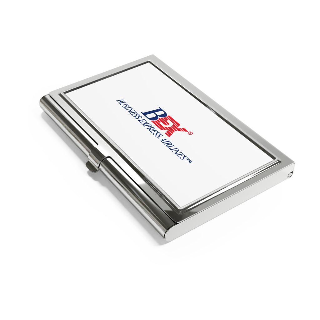 Business Express Airlines Metal Business Card Holder