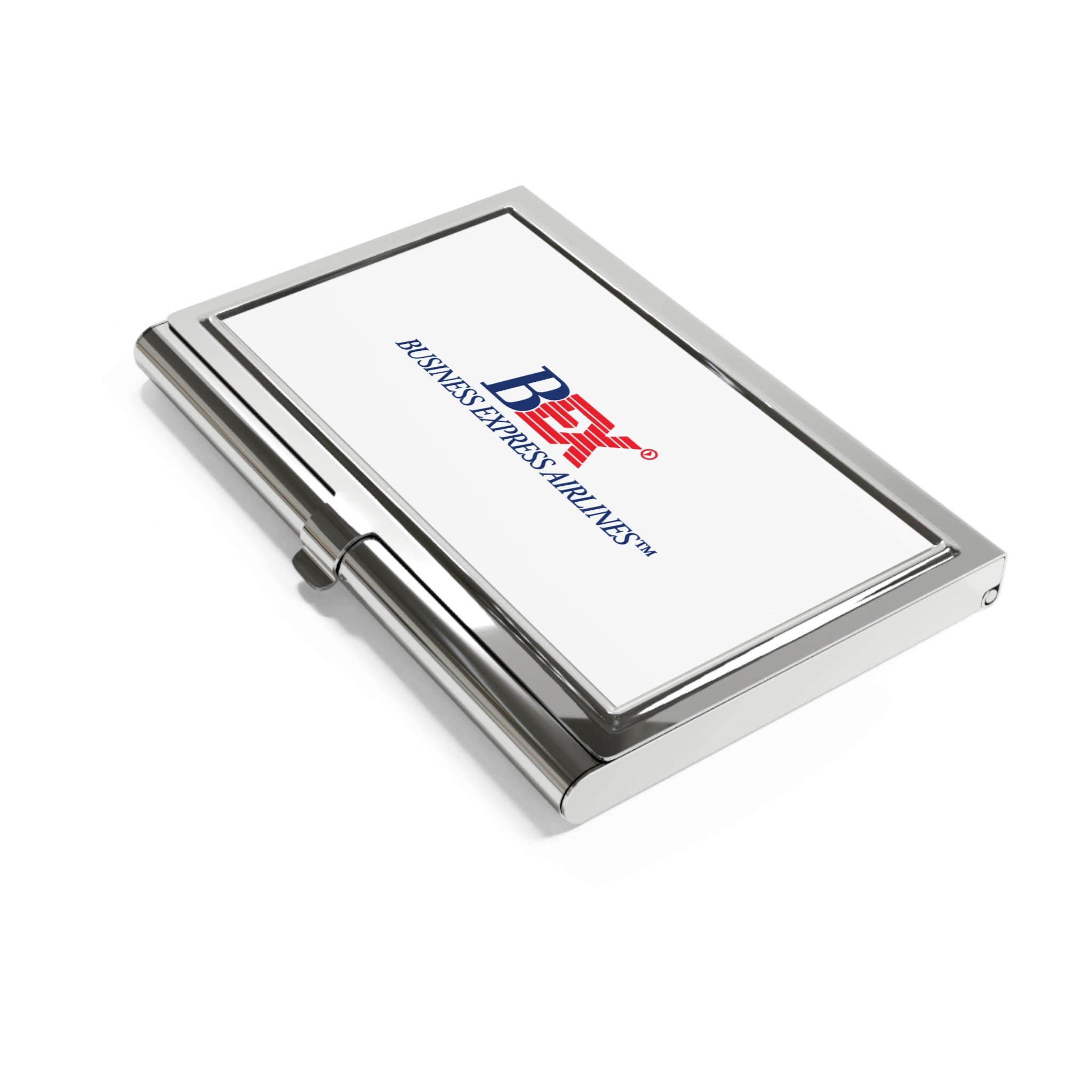 Business Express Airlines Metal Business Card Holder