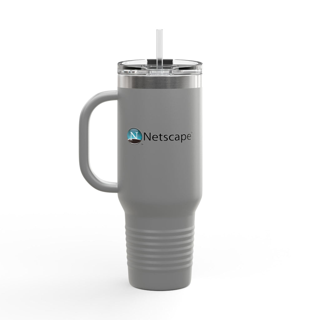 Netscape 40oz Insulated Travel Mug Stainless Tumbler